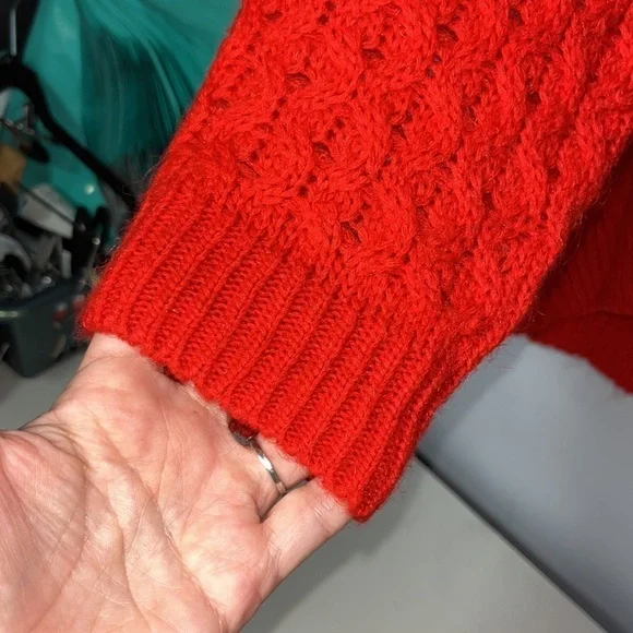 H&M Red Knit Sweater - Picture 3 of 7